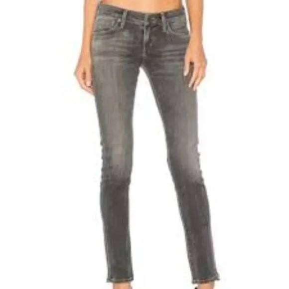 Agolde Chloe Low Rise  Slim Ankle Jeans 26 - Picture 4 of 14